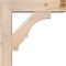 Ekena Millwork Balboa Block Smooth Bracket w/ Offset Brace, Douglas Fir, 5 1/2"W x 20"D x 20"H BKT0604X20X20BOA05SDF - alternate 4